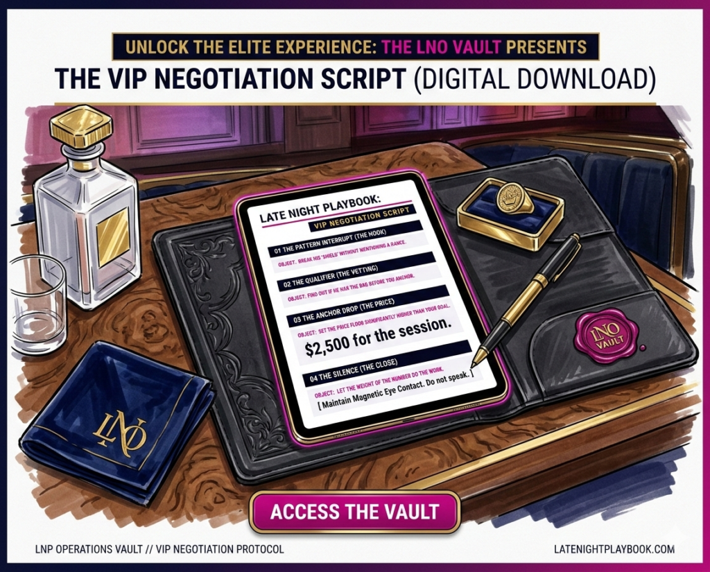 Close the Whale: VIP Negotiation Tactics - LateNightPlaybook.com